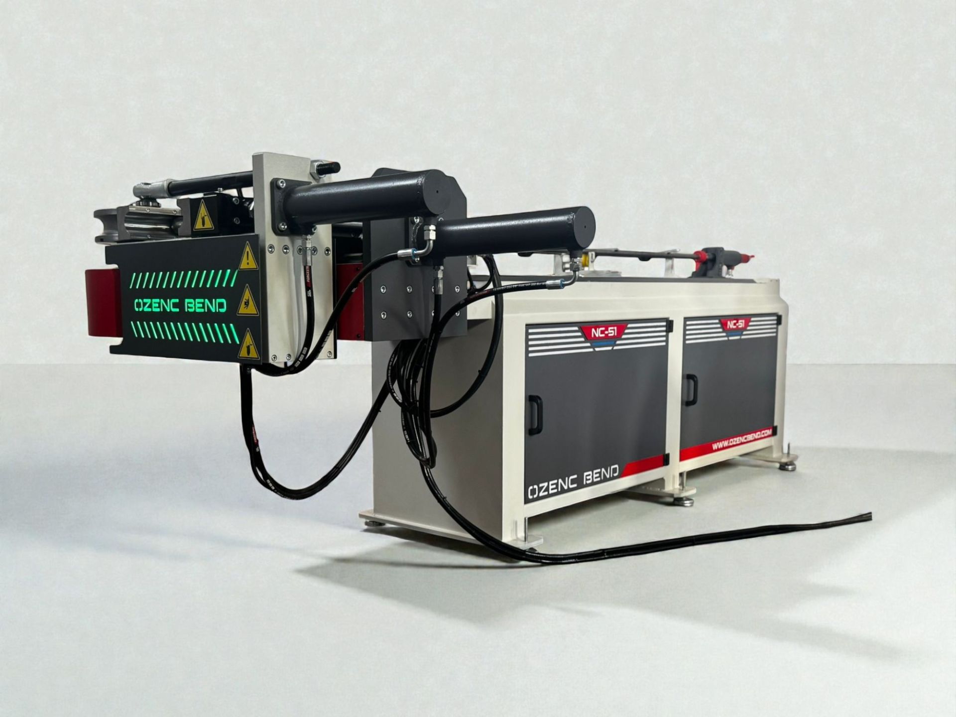  NC 51 Hidrolik Yarı Otomatik Malafalı Boru Bükme Makin